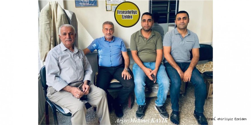 Viranşehir'li Hemşehrimiz Gazetemiz Türkiye Gündemi Gazetesi – Viranşehirliyiz Ezelden Gazetesi Köşe Yazarı Siyasetçi Gazeteci Araştırmacı Yazar Lokman Şıhanlıoğlu, Usta Terzi Mehmet Günaydın