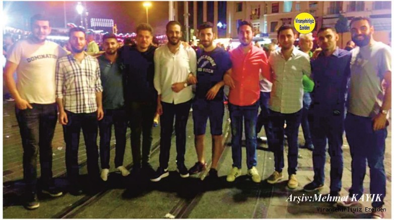 Viranşehir'li Hemşehrimiz İstanbul Beyoğlu’nda Buluşan Barış Dodanlıoğlu ve Arkadaşları
