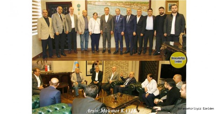 Viranşehir'li Hemşehrimiz UND Yüksek İstişare Kurulu Üyeleri Muazzez Araç ve Siraç Dündar’la Beraber Mersin Büyükşehir Belediye Başkanı Vahap Seçer'i Ziyaret etti