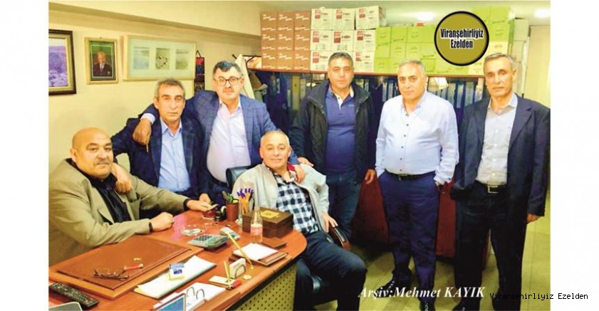 Viranşehir’li olarak İyi İnsanlardan oluşan, Çok Güzel Örnek Gurup Arkadaşlarından olan Mehmet Ali Kodan, Rehan Kaya, Mehmet İnci, Necdet Polat, Hilmi Uzun, Hacı Turgut ve Abdurrahman Seyrek(Kadircan Seyrek)