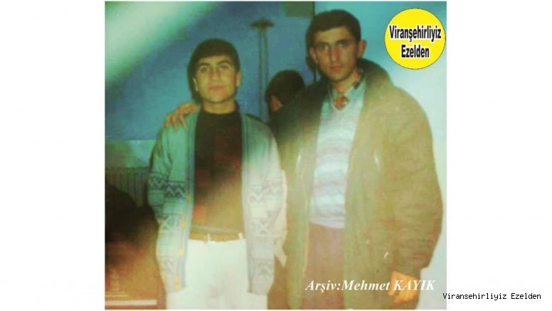 Viranşehir Lisesi 1995-96 Yılı Mezun Öğrencilerinden, Şeyhmus Çakar ve Arkadaşı Abit Yeter