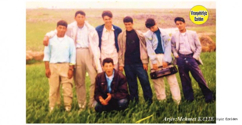 Viranşehir Lisesi 1995-96 Yılı Mezunlarından Eski Öğrencileri Mehmet Toprak, Merhum Ergün Tektaş, Kemal Poyraz, Mehmet Altun,  Ömer Kuran, Halil Kahraman ve İbrahim Kuran