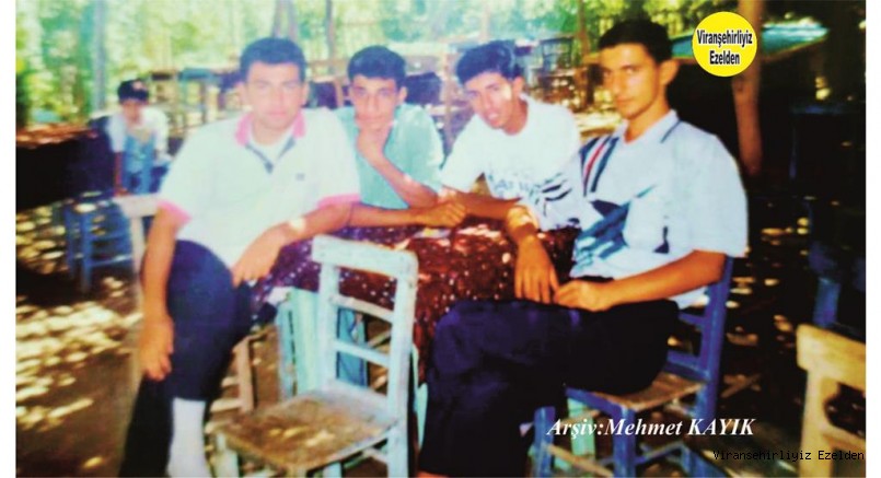 Viranşehir Lisesi 1996 Yılı Mezunlarından Şeyhmus çakar, Cihan Kahraman, Sabri Güç ve Şeyhmus Dinçer’