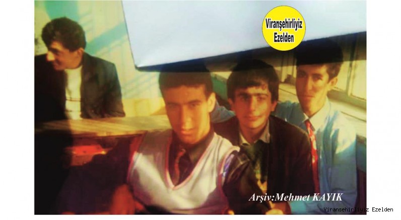 Viranşehir Lisesi 4/B(Lise 1) Sınıfı Eski Öğrencilerinden Halil Yüzücü, Murat Toy, Cihan Kahraman ve Mesut Doğan