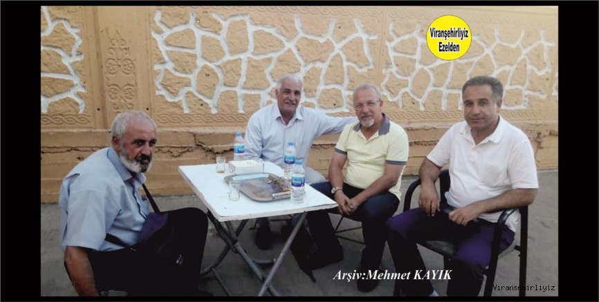 Viranşehir Lisesi Emekli Memurlarından, Eşini Yakın Zamanda Kaybeden Casım Özçelik, Sabahattin Öztürk, Şükrü Tiyesti ve Sıraç Başkurt