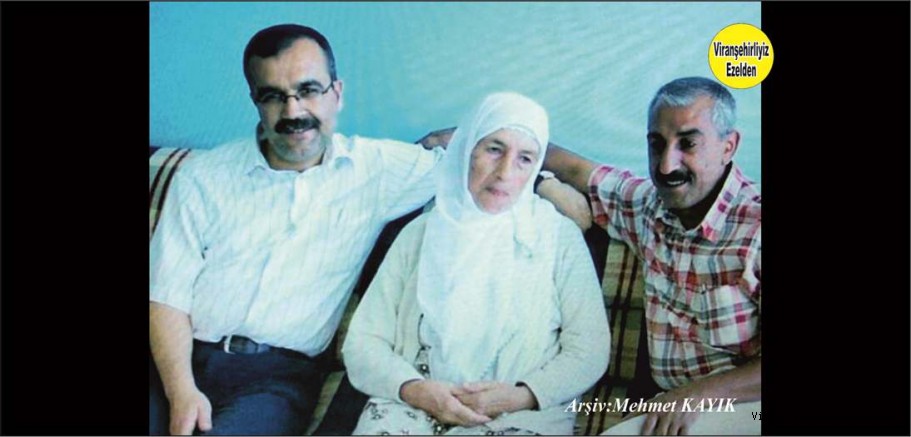 Viranşehir Lisesi Eski Müdürü Merhum Orhan Seyfioğlu, İnşaaat Mühendisi Merhum Hasan Erol ve Annesi Merhume Hacı Sakine Erol