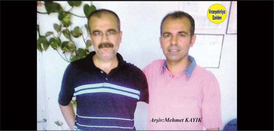 Viranşehir Lisesi Eski Müdürü Merhum Orhan Seyfioğlu ve Arkadaşı İbrahim Erol