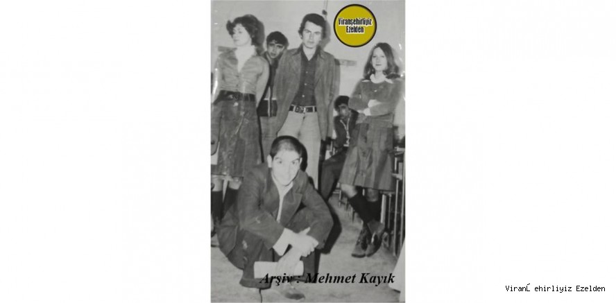 Viranşehir Lisesi Eski Öğrencilerinden, Celal Özilice, Abdulkadir Bağcı, Merhum İbrahim Özalp ve Öğretmen Sevilay Karataş