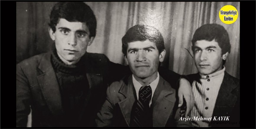 Viranşehir Lisesi Eski Öğrencilerinden Mahmut Çoban, Kemal Kudin ve Hacı Burhan Öztop