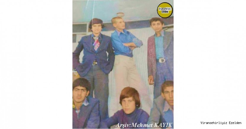 Viranşehir Lisesi Eski Öğrencilerinden Mehmet Kayık, İlhan Yılnur, Mehmet Salih Yazmacı, Mehmet Durna, Fahri Çelikkaya ve Merhum Aziz Belet