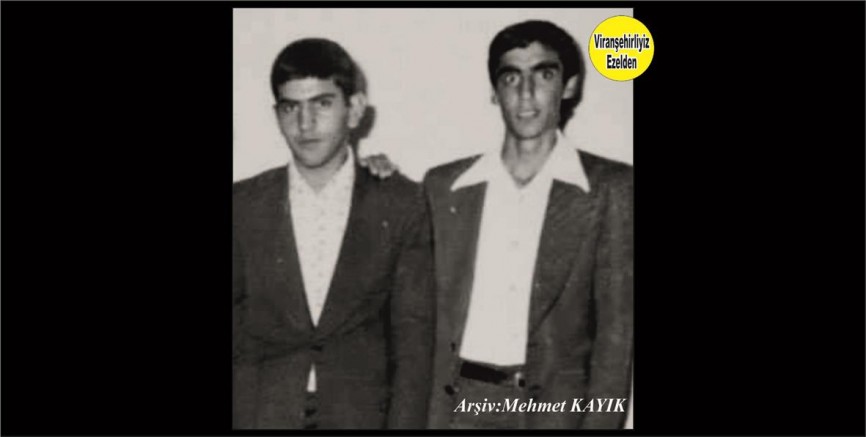 Viranşehir Lisesi Eski Öğrencilerinden Sevilen İnsan Mahmut Turgut ve Arkadaşı Turan Yılnur
