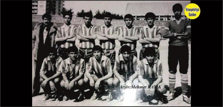 Viranşehir Lisesi Futbol takımı 1982 yılı  