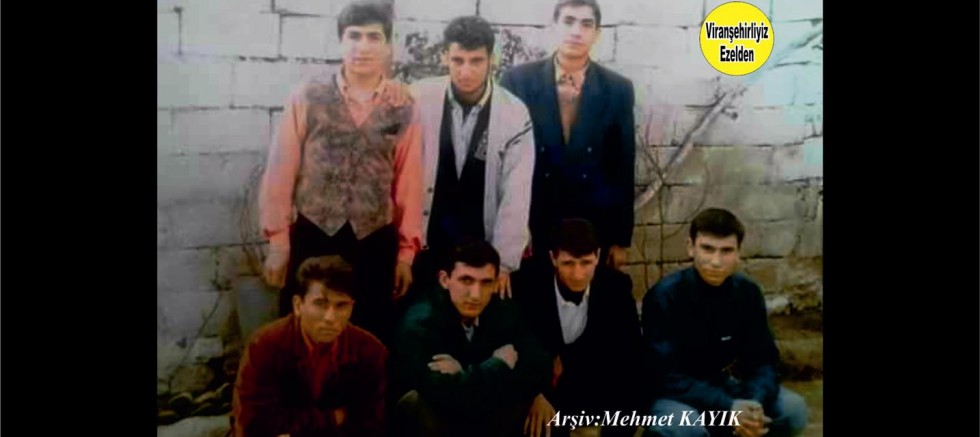 Viranşehir Lisesi Öğrencilerinden Abit Yeter, Sabri Güç, Murat Dönmez, Murat Toy,  Lutfi Çetinkaya, Kemal Can ve Şeyhmus Çakar