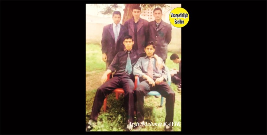 Viranşehir Lisesi Öğrencilerinden Ahmet Yüksel, Abdullah Ekinci, Cihan Öztürk, Mehmet Nur Ekinci ve Ali Yakan