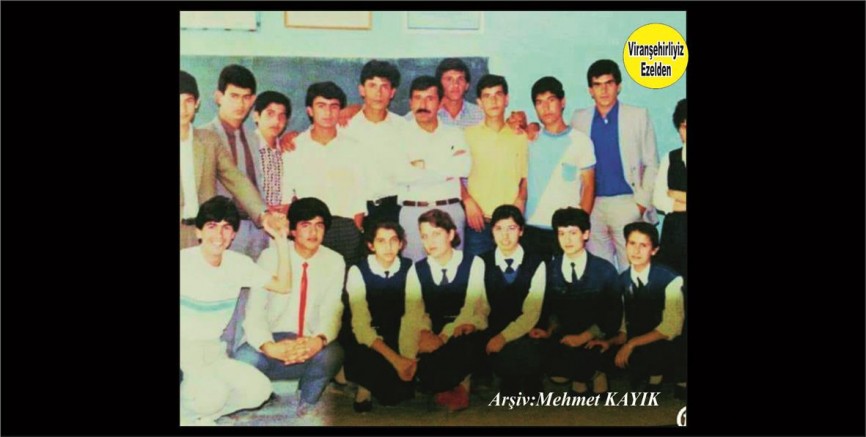 Viranşehir Lisesi Öğrencilerinden Hüseyin Keskinpıçak, Fazıl Olcay, Garip Vurgun, Suphi Öztürk, Merhum Behçet Çıdacı