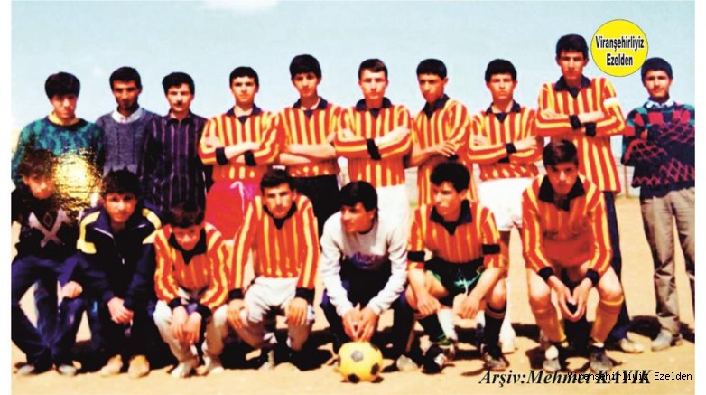 Viranşehir Lisesi Öğretmen Abdulkadir Yolcu, Lise Sınıf Takımlarındaki Futbolculardan, Sedat Güner, Mehmet Özalhas, Abdulkadir İnci, Salih Çiftçi 