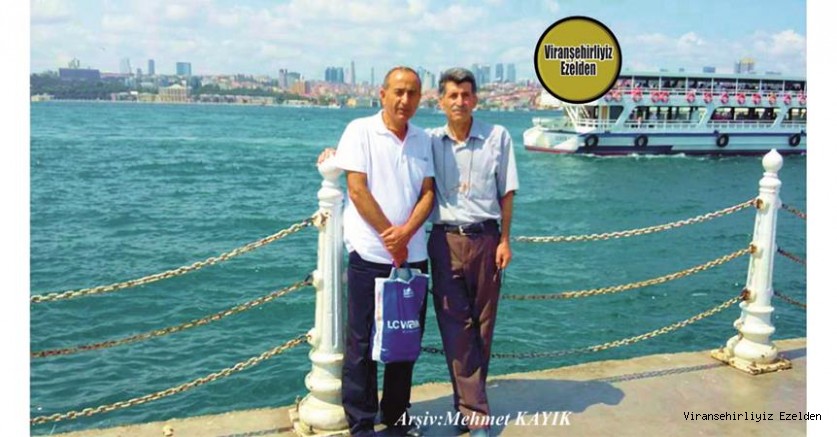 Viranşehir Lisesi Öğretmenlerinden Ramazan Şipar ve Liseden Arkadaşı Mehmet Tatar