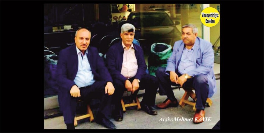 Viranşehir Lisesinde Birlikte Okul Okuyan Şehmus Kaplan, Hasan Gören ve Süleyman Torunlu