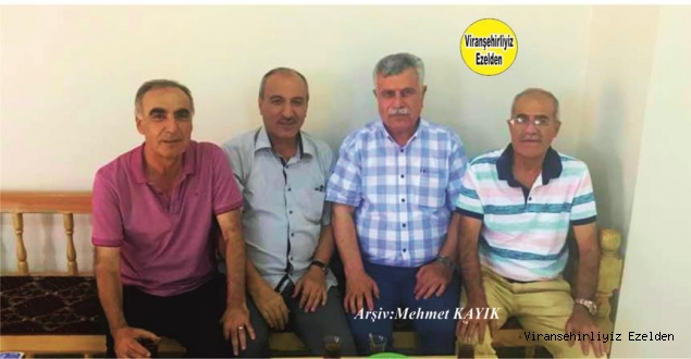Viranşehir Lisesinde Birlikte Okumuş, Merhum Hasan Gören, Ömer Sağır, Mahmut Turgut ve Mehmet Behlül