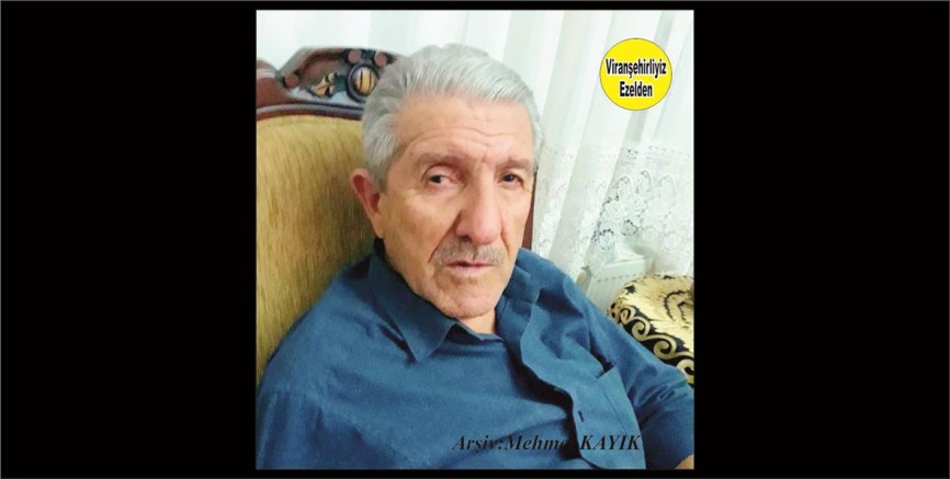  Viranşehir Lisesinde Yıllarca Memur olarak görev yapmış, Değerli Güzel İnsan Ahmet Öztürk