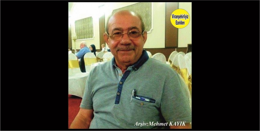  Viranşehir Lisesinde Yıllarca Öğretmenlik ve Yöneticilik yapmış, Şimdi Adanada Yaşayan Sevilen Değerli Öğretmenlerimizden Mehmet Ulutaş