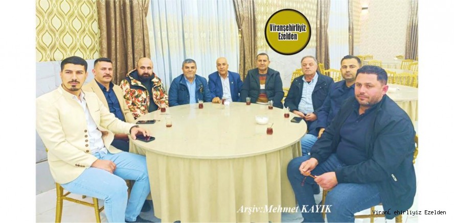 Viranşehir Mahalle Muhtarlarımızdan Mithat Güllü, Mehmetşah Aslandağ(Abo), Sinan Güneş, Cemal Güner