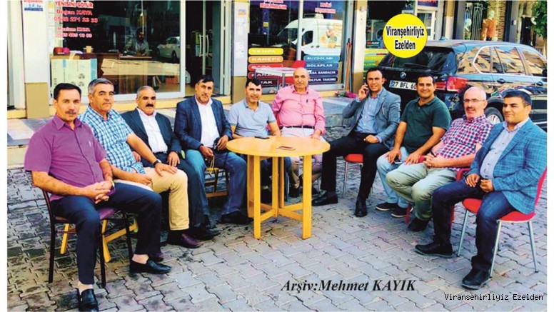 Viranşehir Mahalle Muhtarlarından, Seydi Kaya, Mithat Güllü, Sinan Güneş, Şihan Çoban, Nuri Parlak ve Arkadaşları