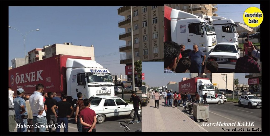 Viranşehir – Mardin karayolu Uğur Boran caddesi Çıkışında  Trafik Kazası