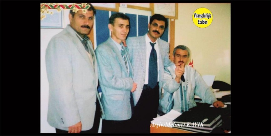 Viranşehir Öğretmenevi Müdürü Halil Topkan, Müdür İsmail Ezentaş, Memur Şaban Alay ve Emekli Memur Zülfükar Güner