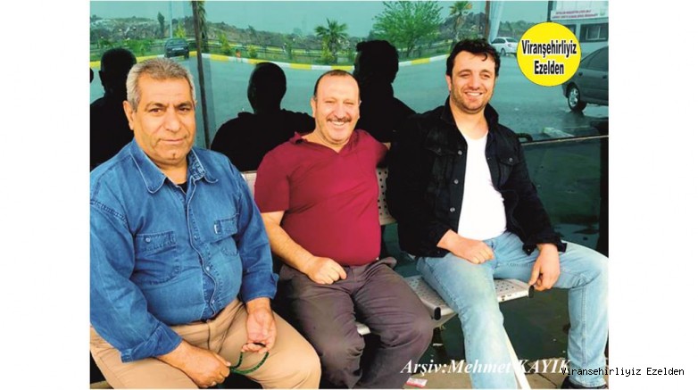 Viranşehir Otogar Esnaflarından Eyyüp Ezberci, Mahmut Balçık ve Arkadaşı