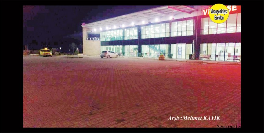 Viranşehir Otogarı Gece Görüntüsü