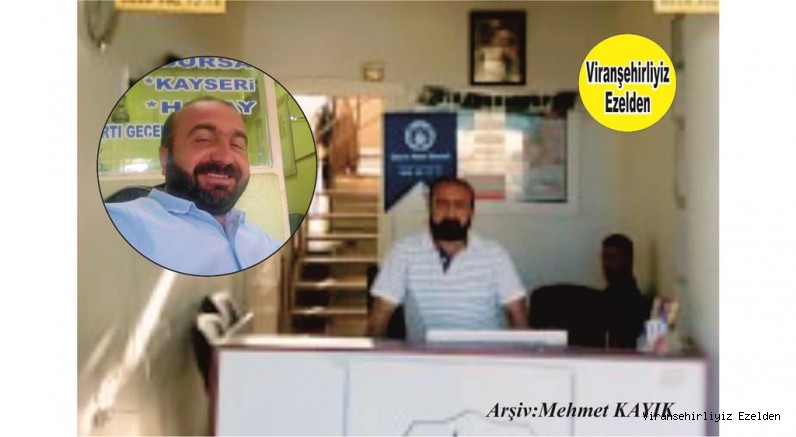 Viranşehir Otogarında Yıllarca Görev yapan Emektar İnsan Mehmet Ayaz