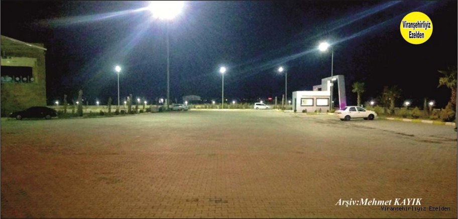 Viranşehir Otogarının Gece Görüntüsü 