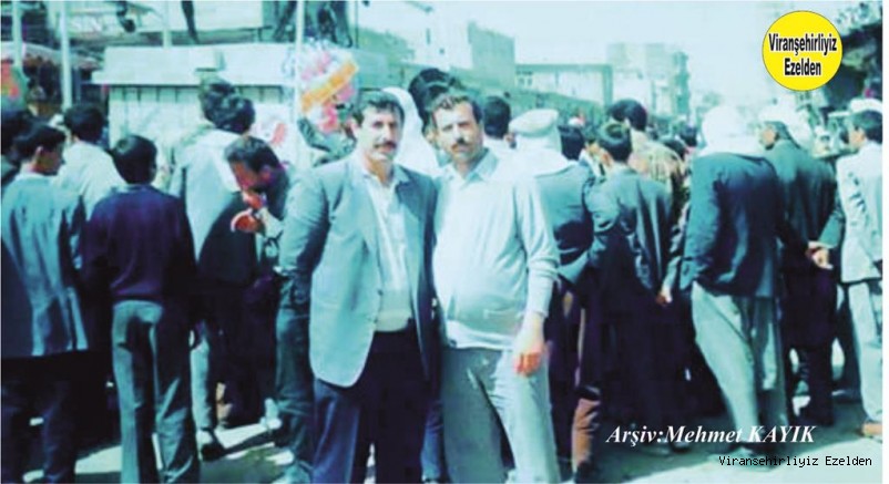 Viranşehir otogarının Sevilen İsimlerinden olan Merhum Hasan Yumru ve Hacı Ahmet Ezberci