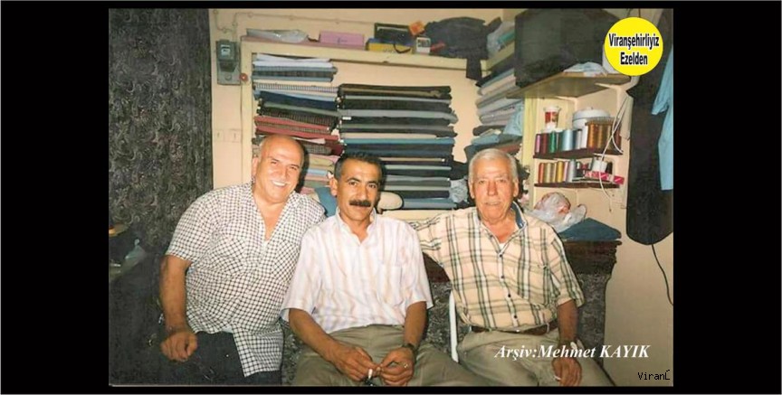 Viranşehir Özel İdare Emekli Müdürü Merhum Eyyüp Önen, Merhum Aslan Boloğur ve Yeğeni İş İnsanı Sinan Köroğlu
