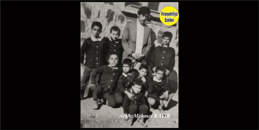 Viranşehir Sakarya İlkokulu 1968 Yılı Eğitim ve Öğretim Döneminin Öğretmenleri ve Öğrencileri