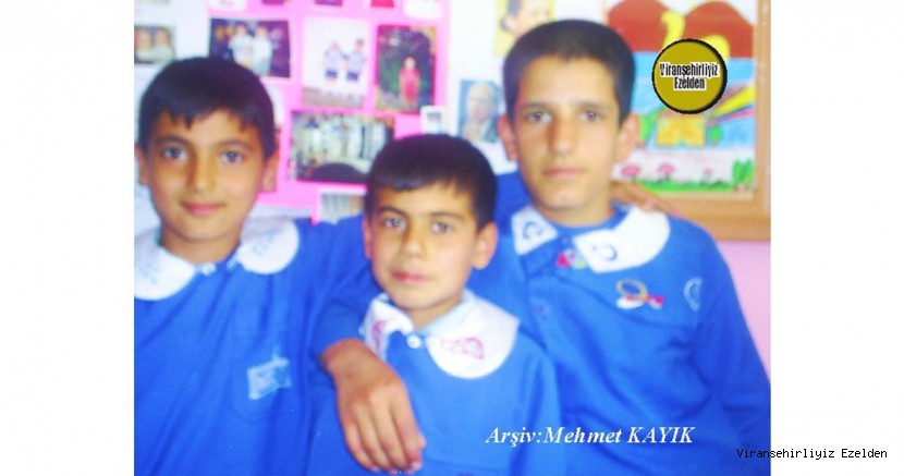 Viranşehir Sakarya İlkokulu Eski Öğrencilerinden, Hakan Şehmusoğlu, Zeynel Abidin Direk ve İbrahim Halil Şaylı