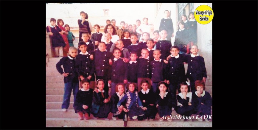 Viranşehir Sakarya İlkokulu Öğrencilerinden  Tahir Öztemel, Mehmet Sait Haşimi, İsmail Güzel, Mehmet Çakar,  Serdar Kutlu
