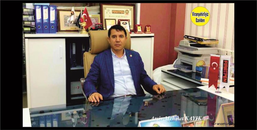 Viranşehir Sanayi Sitesi Esnaf ve Sanatkarlar Odası Yardımsever ve Çalışkan Başkanı, Mustafa Bayrak