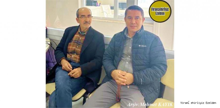 Viranşehir Sanayi Sitesi Esnafları Odası Başkanı Mustafa Bayrak ve Oda Üyesi Mehmet Çuhadar