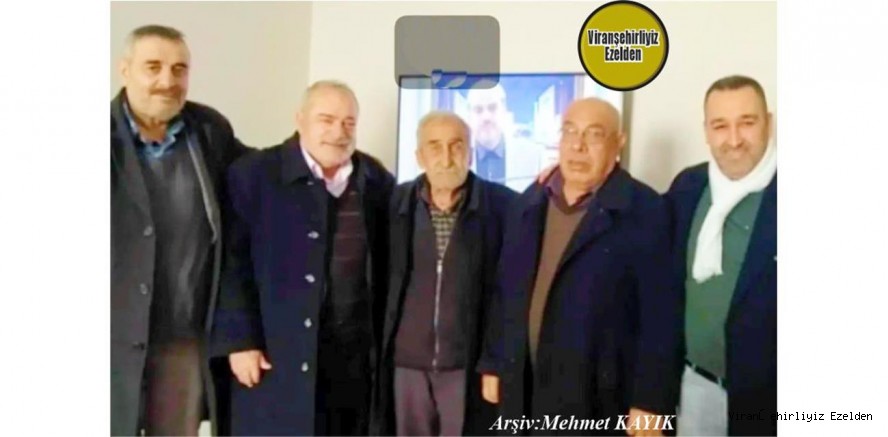 Viranşehir Sanayi Sitesi Esnaflarından Merhum Hacı Mahmut Çuhadar, Merhum Ali Taşçı, Mustafa Taşçı, Servet Taşçı ve Mehmet Mahsum Alkan