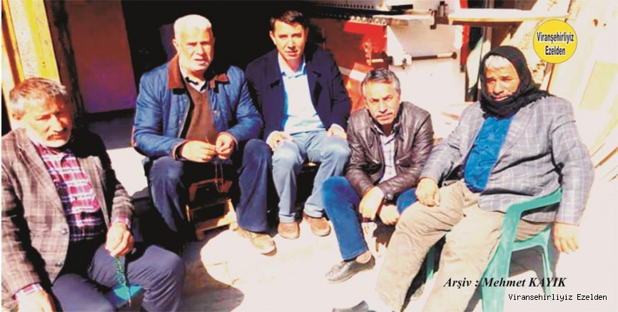 Viranşehir Sanayi Sitesi Esnaflarından Mustafa Kaçan, Emin Uluğtürken, Mustafa Bayrak ve Arkadaşları