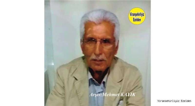 Viranşehir Sanayi sitesinde Yıllarca Ahşap Sektöründe Esnaflık yapmış, Şükrü Dodukanlıoğlu