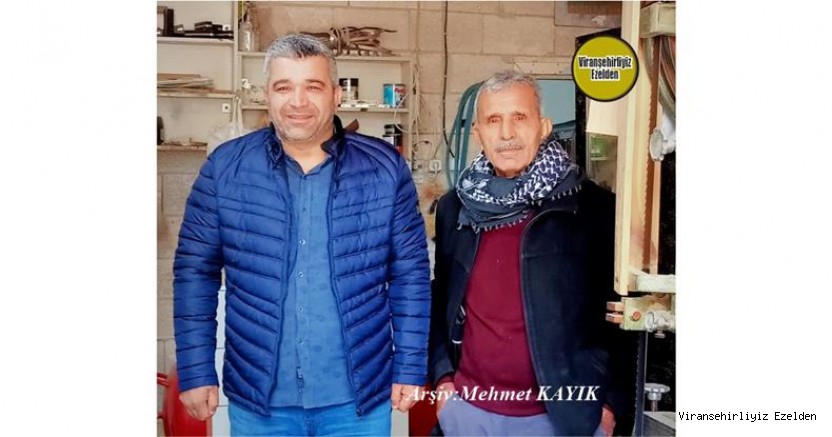 Viranşehir Sanayi sitesinde Yıllarca Doğrama Ustalığı Yapmış, Seydo Dodukanlıoğlu(Seydo Usta) ve Oğlu Şeyhmus Dodukanlıoğlu