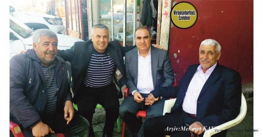 Viranşehir Sanayi Sitesinde Yıllarca Esnaflık Yapmış, Merhum Mehmet Sapan(Hamme Usta), Doktor Mustafa Vurgun, Ahmet Gözetmen ve Akrabası