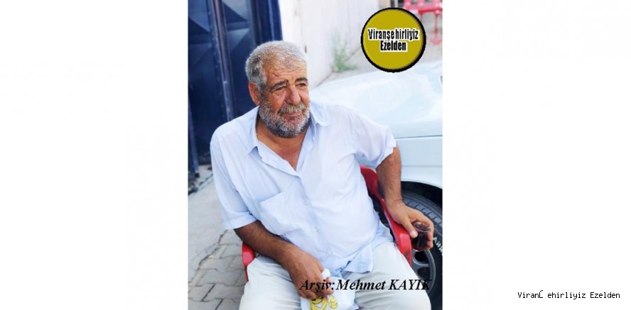 Viranşehir Sanayi Sitesinde Yıllarca Esnaflık yapmış, Sevilen İnsan Merhum Mehmet Sapan(Hamme Usta)
