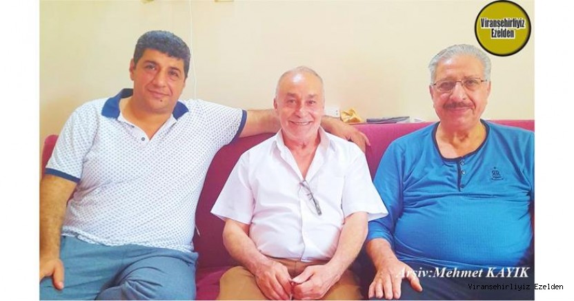 Viranşehir Sanayi Sitesinde Yıllarca Esnaflık yapmış, Sevilen İnsan Nuri Karakurt, Oğlu Mehmet Karakurt ve Eski Ustası Ahmet Erman