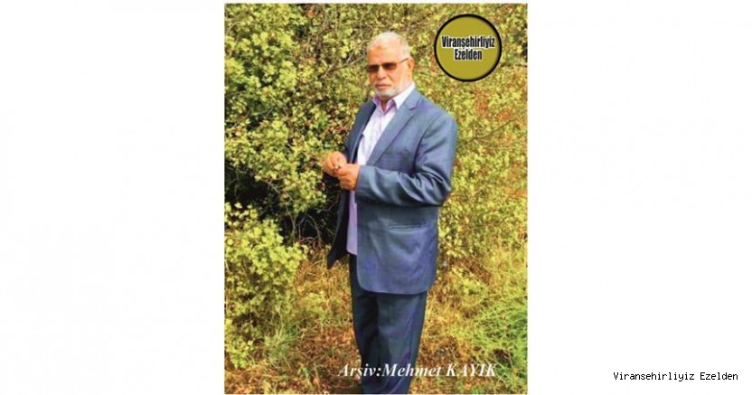 Viranşehir Sanayi Sitesinde Yıllarca Ustalık yapmış, Yakın zamanda Vefat etmiş, Merhum Mustafa Kaçan