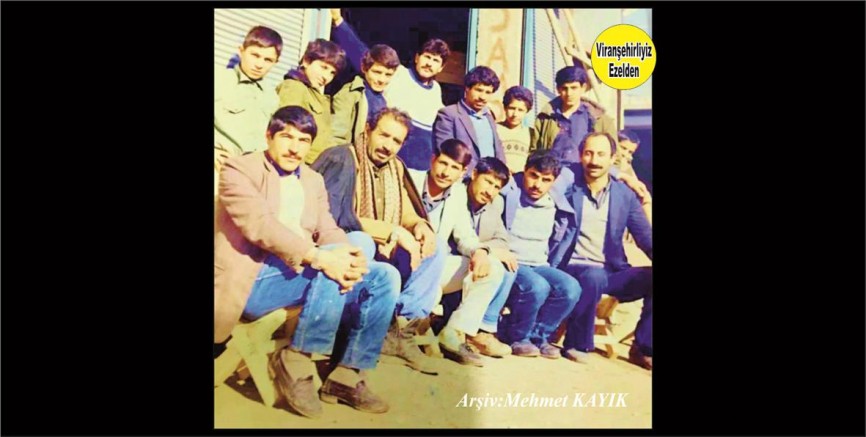 Viranşehir Sanayi Sitesinin Eski Esnaflarından Ali Büyükturan, Mustafa Küçük, Hasan Ercan, Hacı Ramazan Tatar, Emin Uluğtürken 