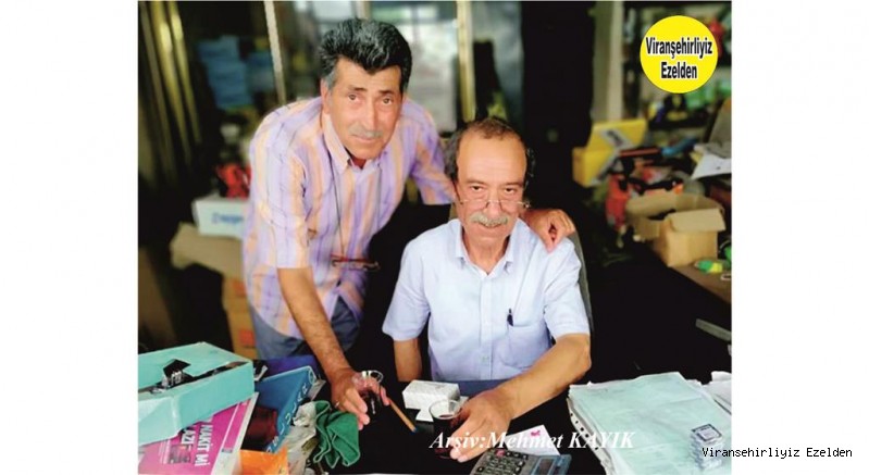 Viranşehir Sanayi Sitesinin Sevilen Esnaflarından Hamo Ekinci ve Mehmet Tatar